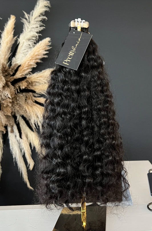Burmese Pretty Curl Tape-Ins